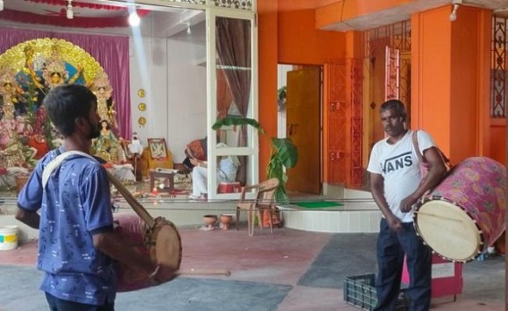 Sri Sri Ramakrishna Saradeswari Math at Akhaura observed Durga puja Sri Sri Ramakrishna Saradeswari Math at Akhaura observed Durga puja